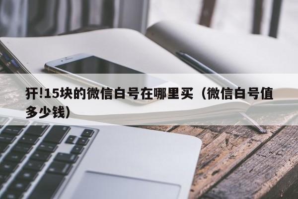 犴!15块的微信白号在哪里买（微信白号值多少钱）